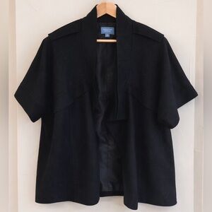 Simply Vera Black Wool Blend Jacket